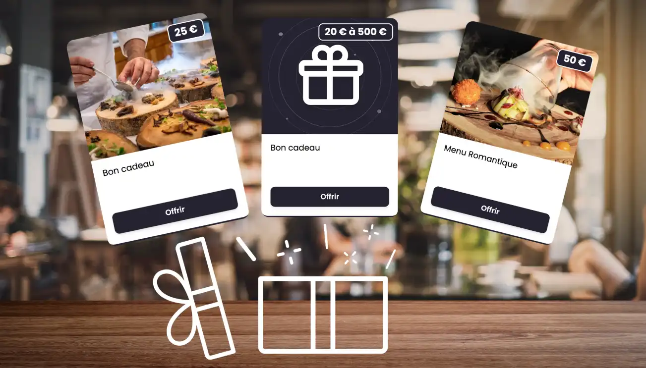 Bons cadeaux restaurant - Exemple de bon cadeau Barestho
